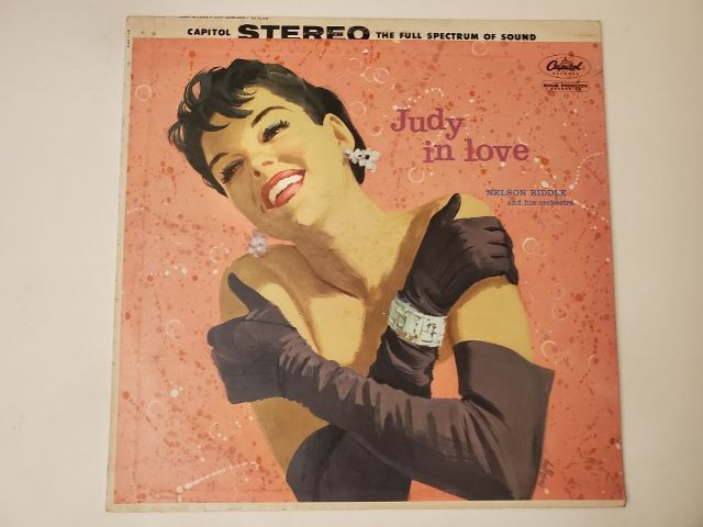 Judy Garland Judy in Love vinyl record