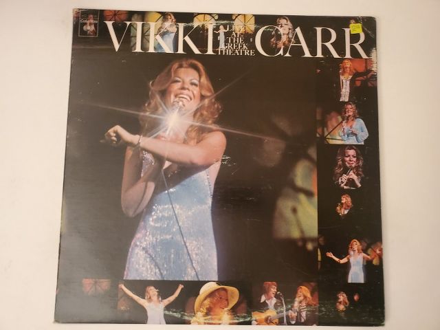 Vikki Carr Live at the Greek Theatre vinyl record