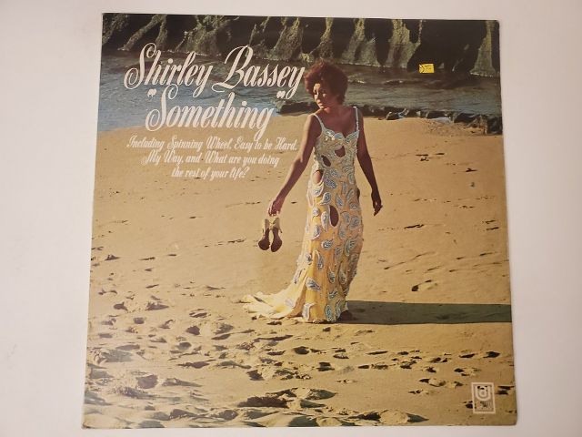 Shirley Bassey Something vinyl record