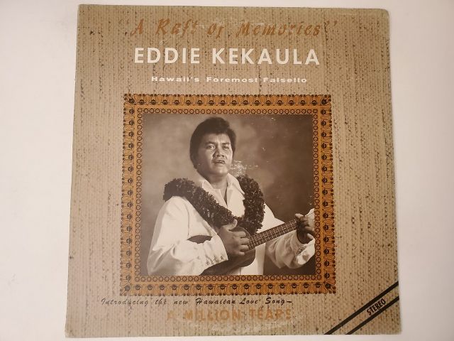 Eddie Kekaula A Raft of Memories vinyl record