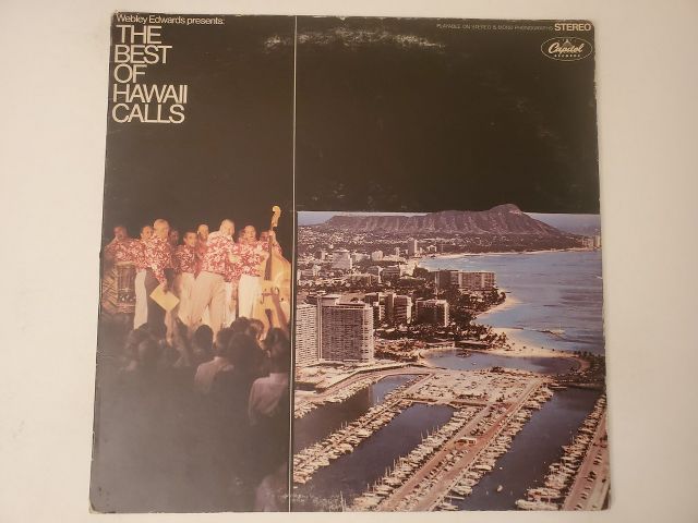 Webley Edwards The Best of Hawaii Calls vinyl record