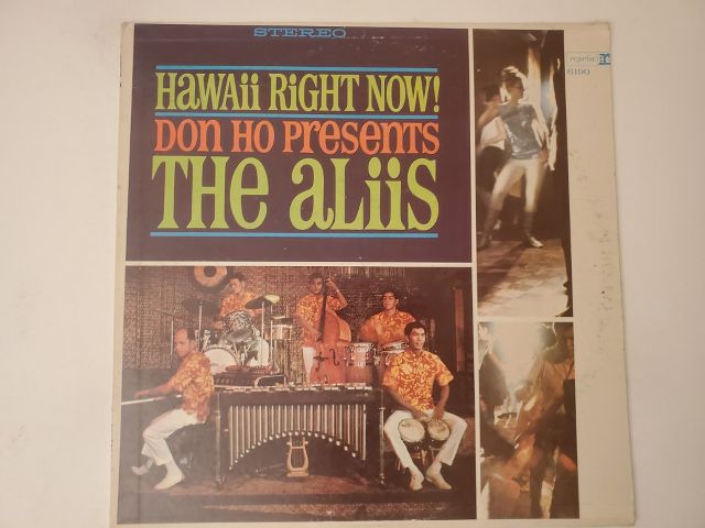 The Aliis Hawaii Right Now! Don Ho Presents The Aliis vinyl record