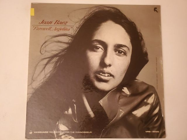 Joan Baez Farewell, Angelina vinyl record