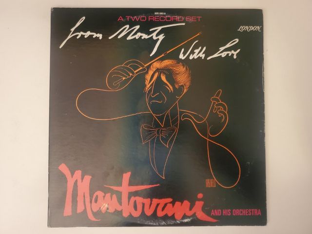 Mantovani and His Orchestra From Monty With Love vinyl record