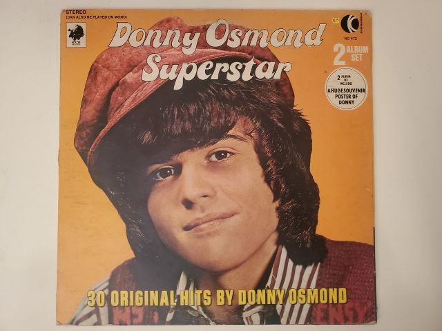 Donny Osmond Superstar vinyl record