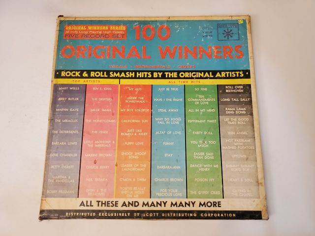 Various Artists 100 Original Winners vinyl record