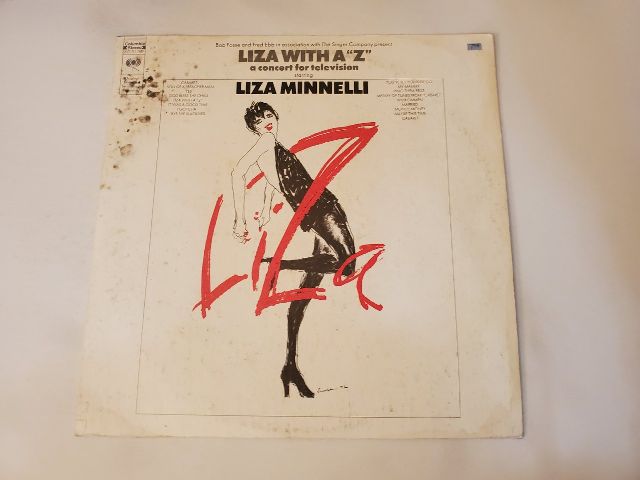 Liza Minnelli Liza with a Z: A Concert for Television vinyl record