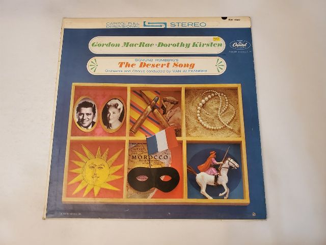 Gordon MacRae & Dorothy Kirsten The Desert Song vinyl record