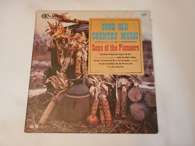 Sons of the Pioneers Good Old Country Music vinyl record