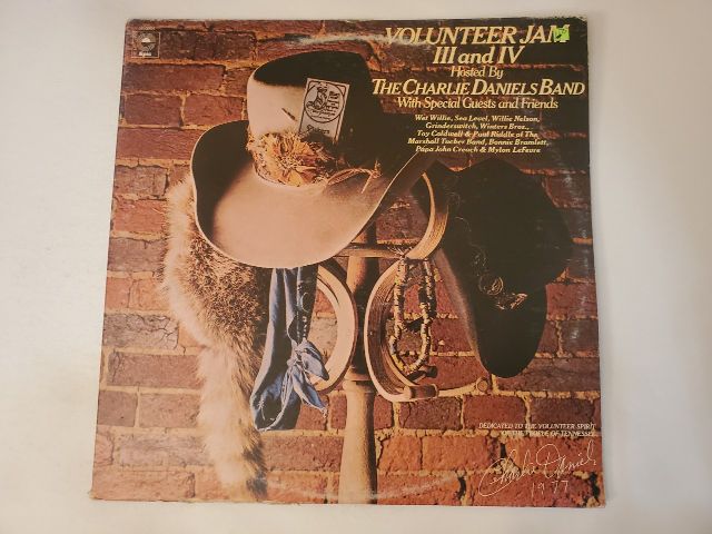 The Charlie Daniels Band Volunteer Jam III and IV vinyl record