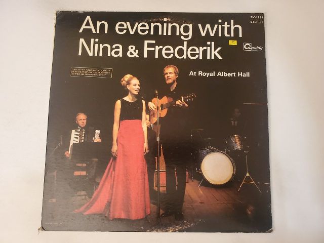 Nina & Frederik An Evening with Nina & Frederik ? At Royal Albert Hall vinyl record