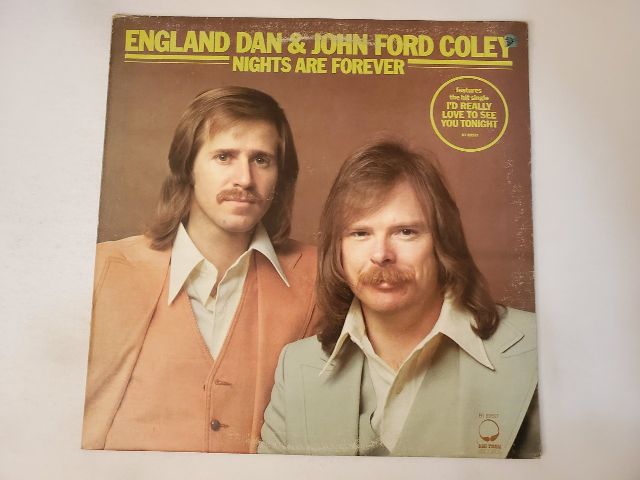 England Dan & John Ford Coley Nights Are Forever vinyl record