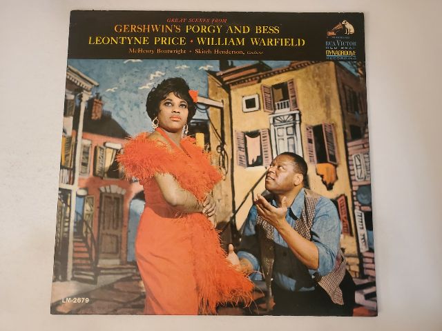 Leontyne Price, William Warfield Gershwin's Porgy and Bess vinyl record