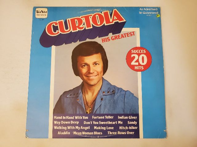 Curtola His Greatest vinyl record