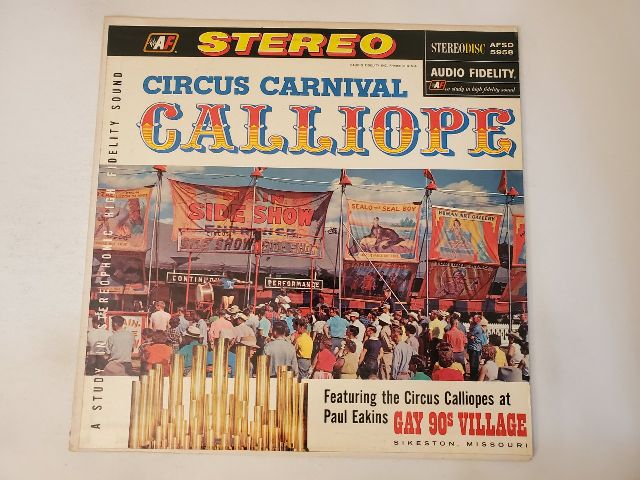 Paul Eakins Circus Carnival Calliope vinyl record