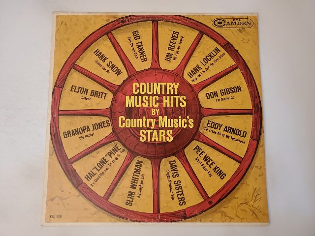 Various Artists Country Music Hits by Country Music's Stars vinyl record
