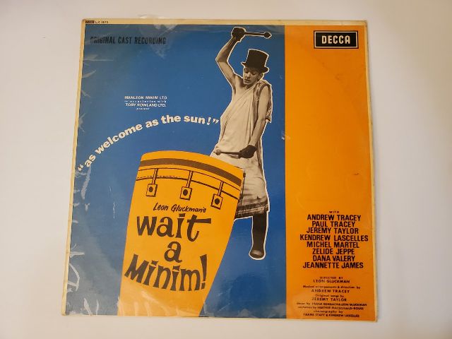Original Cast Wait a Minim! vinyl record
