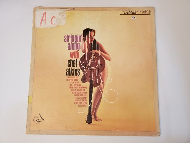 Chet Atkins Stringin' Along with Chet Atkins vinyl record