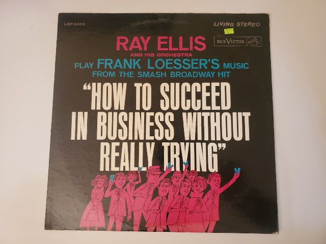 Ray Ellis and His Orchestra How to Succeed in Business Without Really Trying vinyl record
