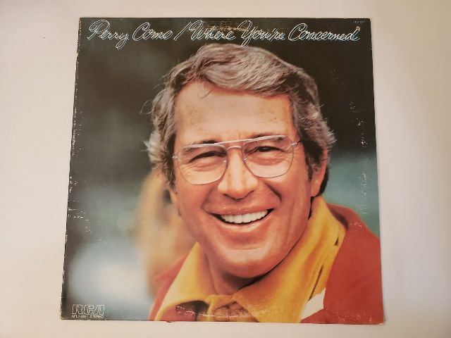 Perry Como Where You're Concerned vinyl record