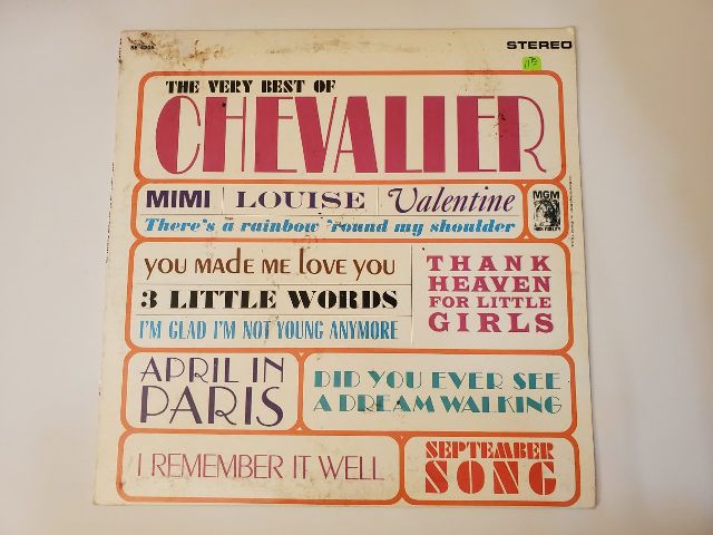Chevalier The Very Best of Chevalier vinyl record