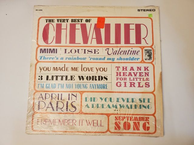 Chevalier The Very Best of Chevalier vinyl record