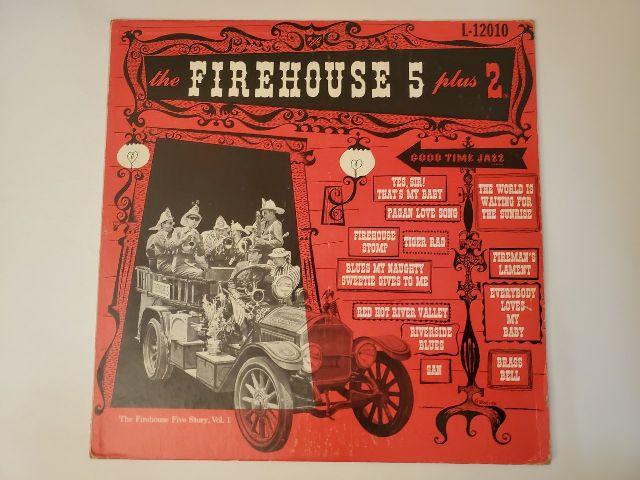 The Firehouse Five Plus Two The Firehouse Five Story, Vol. 1 vinyl record