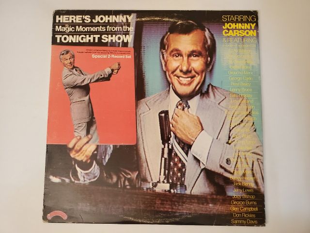 Various Artists Here's Johnny: Magic Moments from The Tonight Show vinyl record