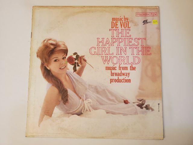 De Vol The Happiest Girl in the World - Music from the Broadway Production vinyl record