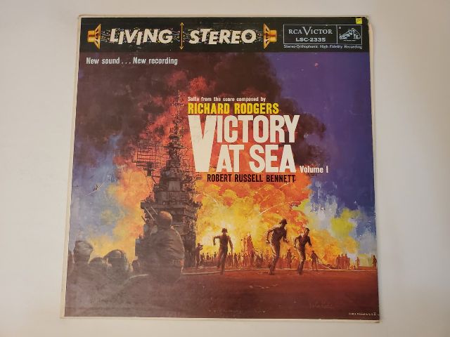 Richard Rodgers and Robert Russell Bennett Victory at Sea, Volume I vinyl record