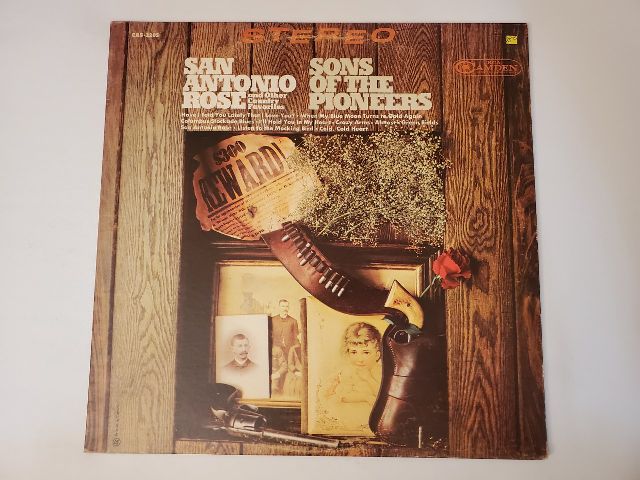 Sons of the Pioneers San Antonio Rose vinyl record