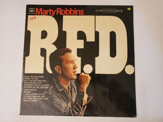 Marty Robbins R.F.D. vinyl record