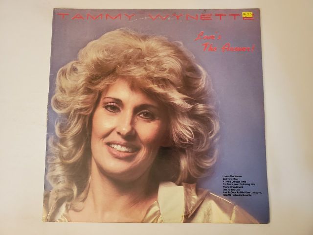 Tammy Wynette Love's The Answer vinyl record