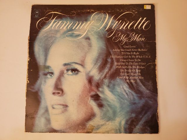 Tammy Wynette My Man vinyl record