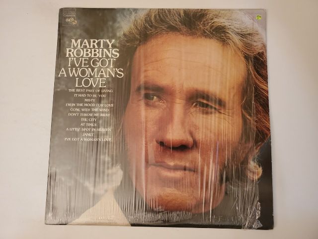 Marty Robbins I've Got a Woman's Love vinyl record
