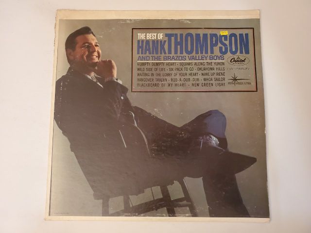 Hank Thompson and the Brazos Valley Boys The Best of Hank Thompson vinyl record