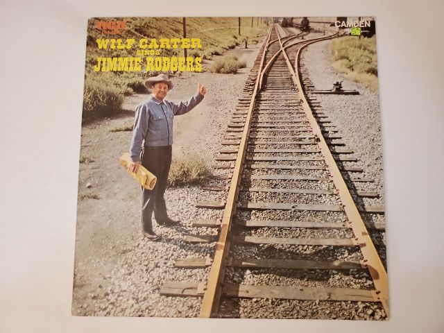 Wilf Carter Sings Jimmie Rodgers vinyl record