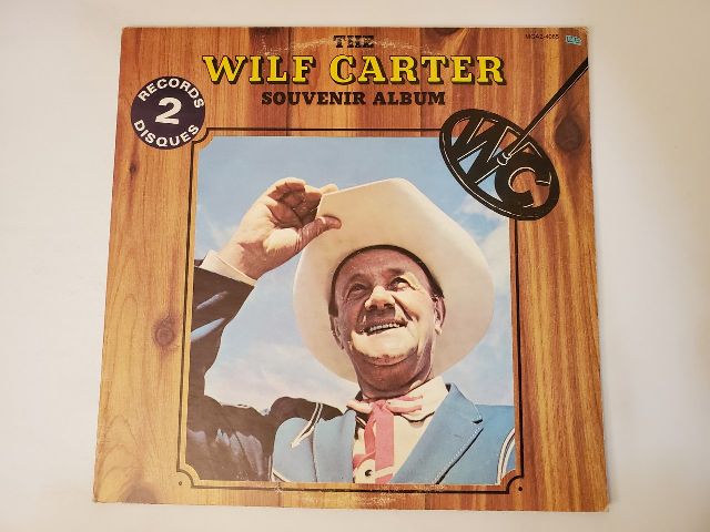 Wilf Carter Souvenir Album vinyl record