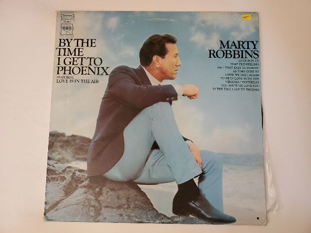 Marty Robbins By the Time I Get to Phoenix vinyl record