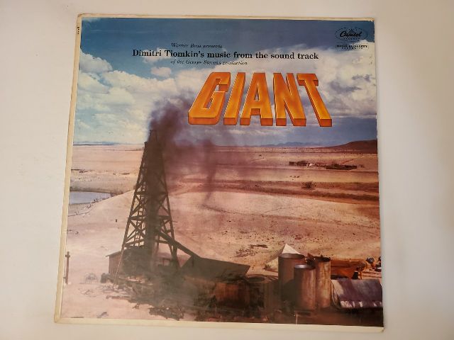 Dimitri Tiomkin Giant vinyl record