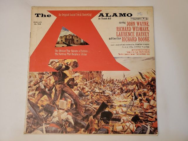 Dimitri Tiomkin The Alamo (Original Soundtrack) vinyl record