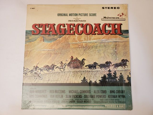 Jerry Goldsmith Stagecoach (Original Motion Picture Score) vinyl record