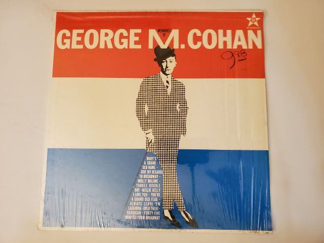 George M. Cohan Memories of George M. Cohan vinyl record