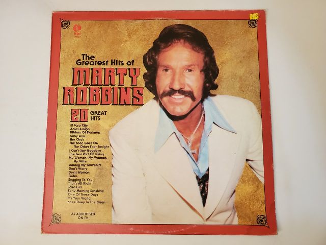 Marty Robbins The Greatest Hits of Marty Robbins vinyl record