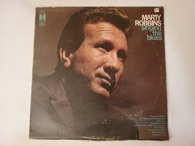 Marty Robbins Singing the Blues vinyl record