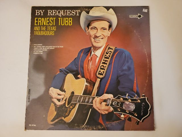 Ernest Tubb and the Texas Troubadours By Request vinyl record