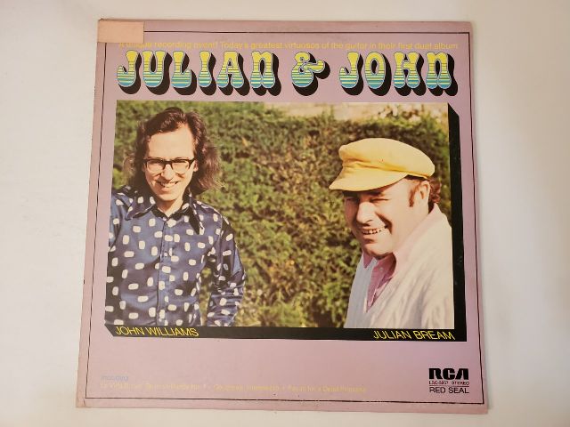 John Williams and Julian Bream Julian & John vinyl record