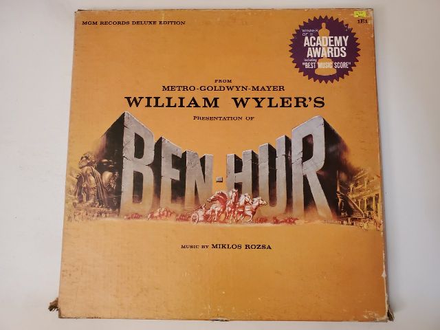 Mikl?s R?zsa Ben-Hur (Soundtrack) vinyl record