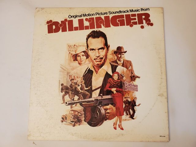 Various Artists Original Motion Picture Soundtrack Music from Dillinger vinyl record