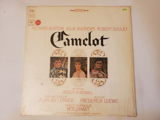 Original Broadway Cast Camelot vinyl record